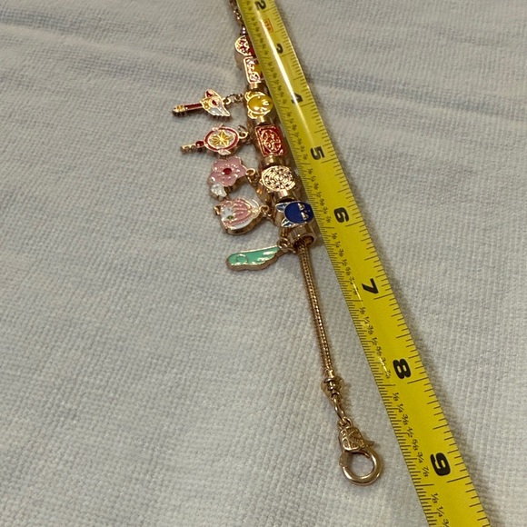 Colorful Charm Bracelet with Cartoon Charms - Picture 4 of 5